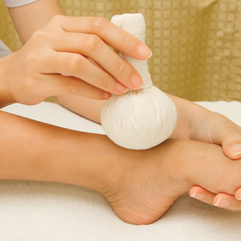 Pampering Foot Massage With Hot Stones