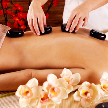 Hot Stone Therapy Icon